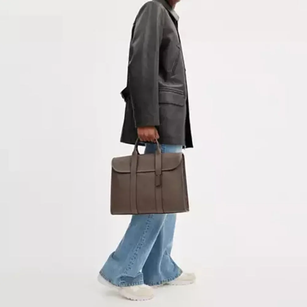 Coach man Gotham Portfolio /briefcase Bag fits 15-16” laptops C5318 NWT